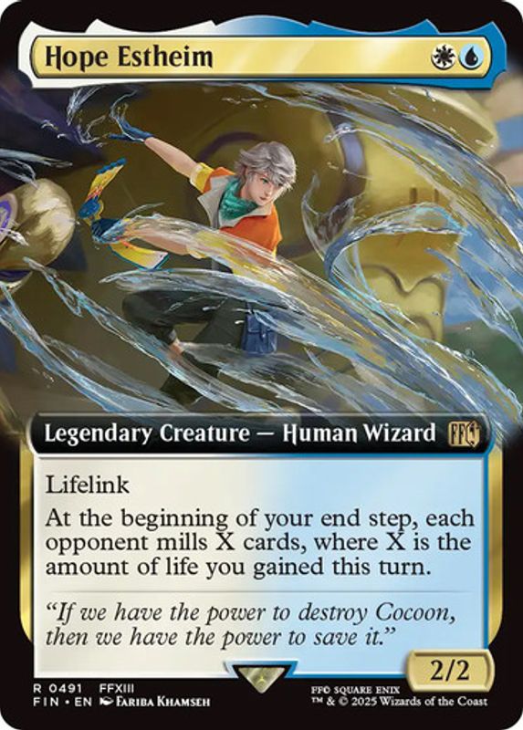 Hope Estheim (#491) (Extended Art)